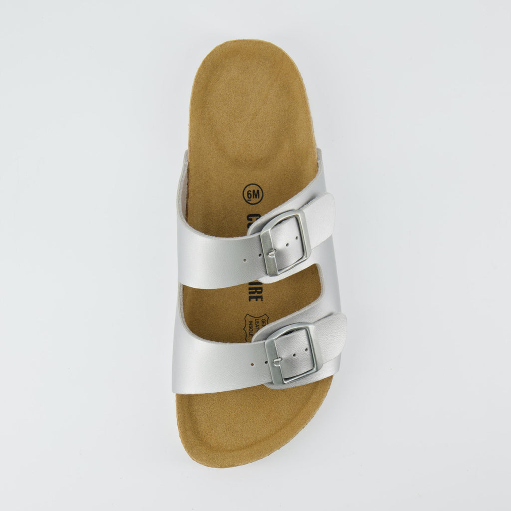 Lane Cork Footbed Sandal Metallics - view 12
