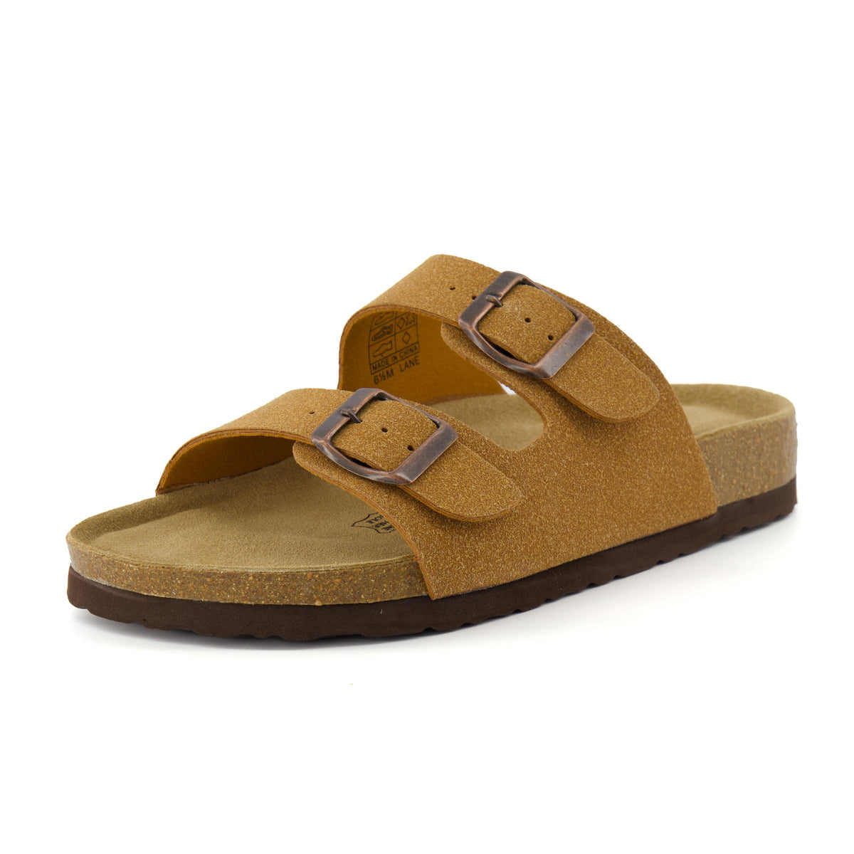 Lane Cork Footbed Sandal Suedes - view 26