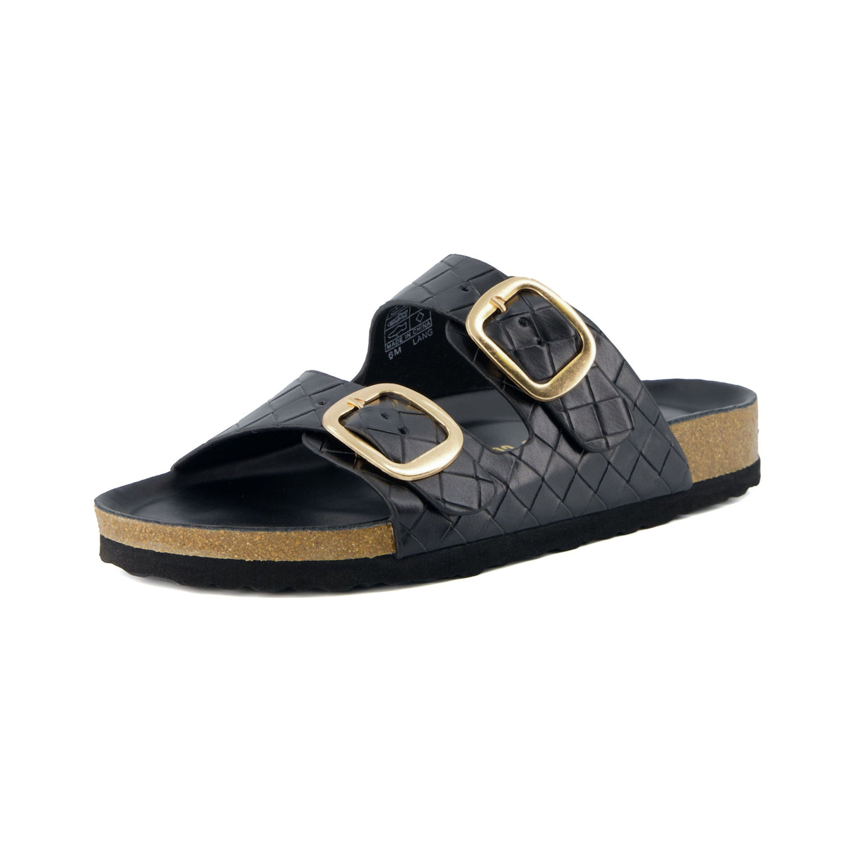 Lang Woven Cork Footbed Sandal - view 4
