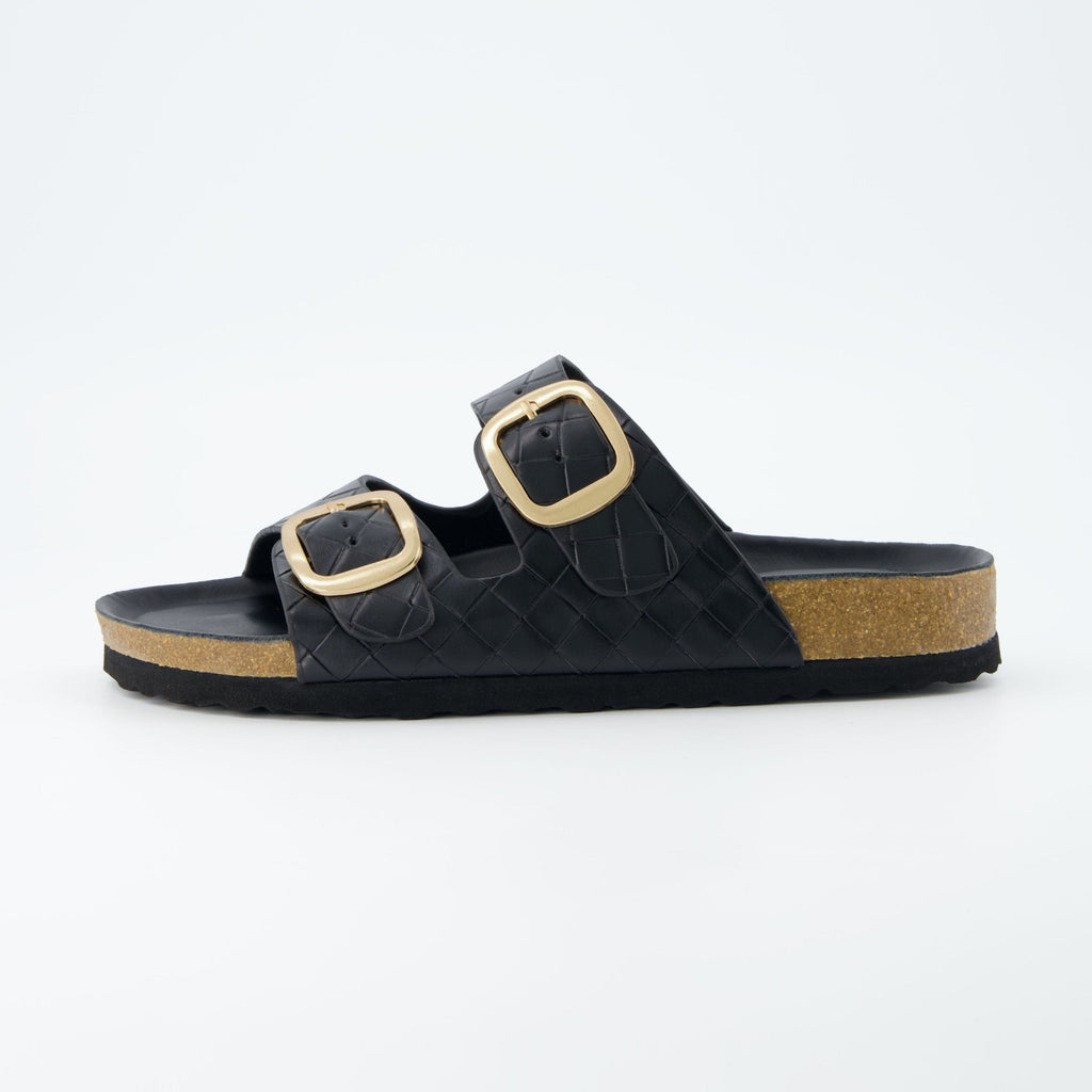 Lang Woven Cork Footbed Sandal - view 2