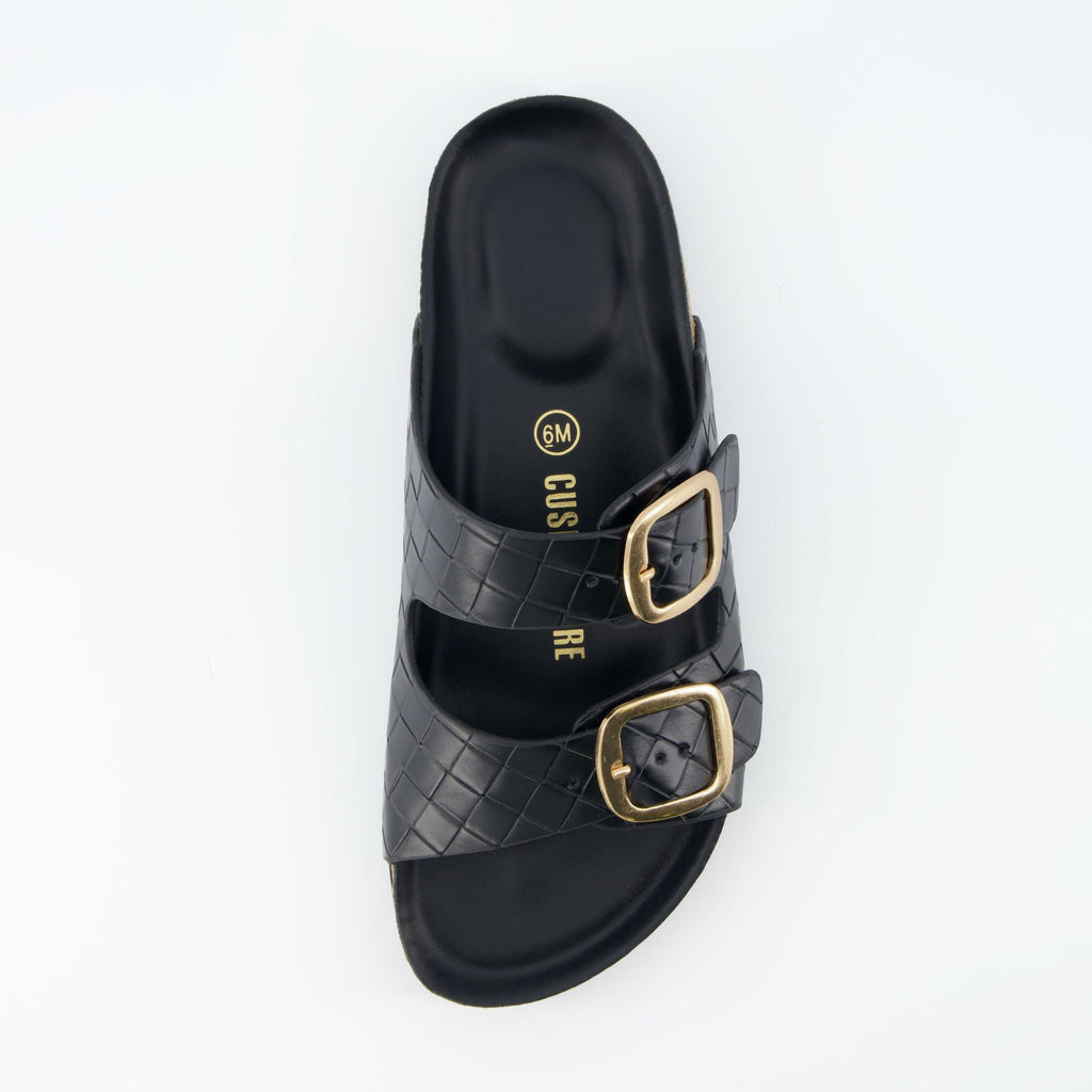 Lang Woven Cork Footbed Sandal - view 8