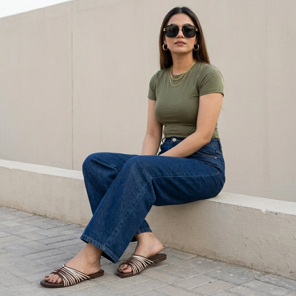 Lanky Strappy Sandals - view 17