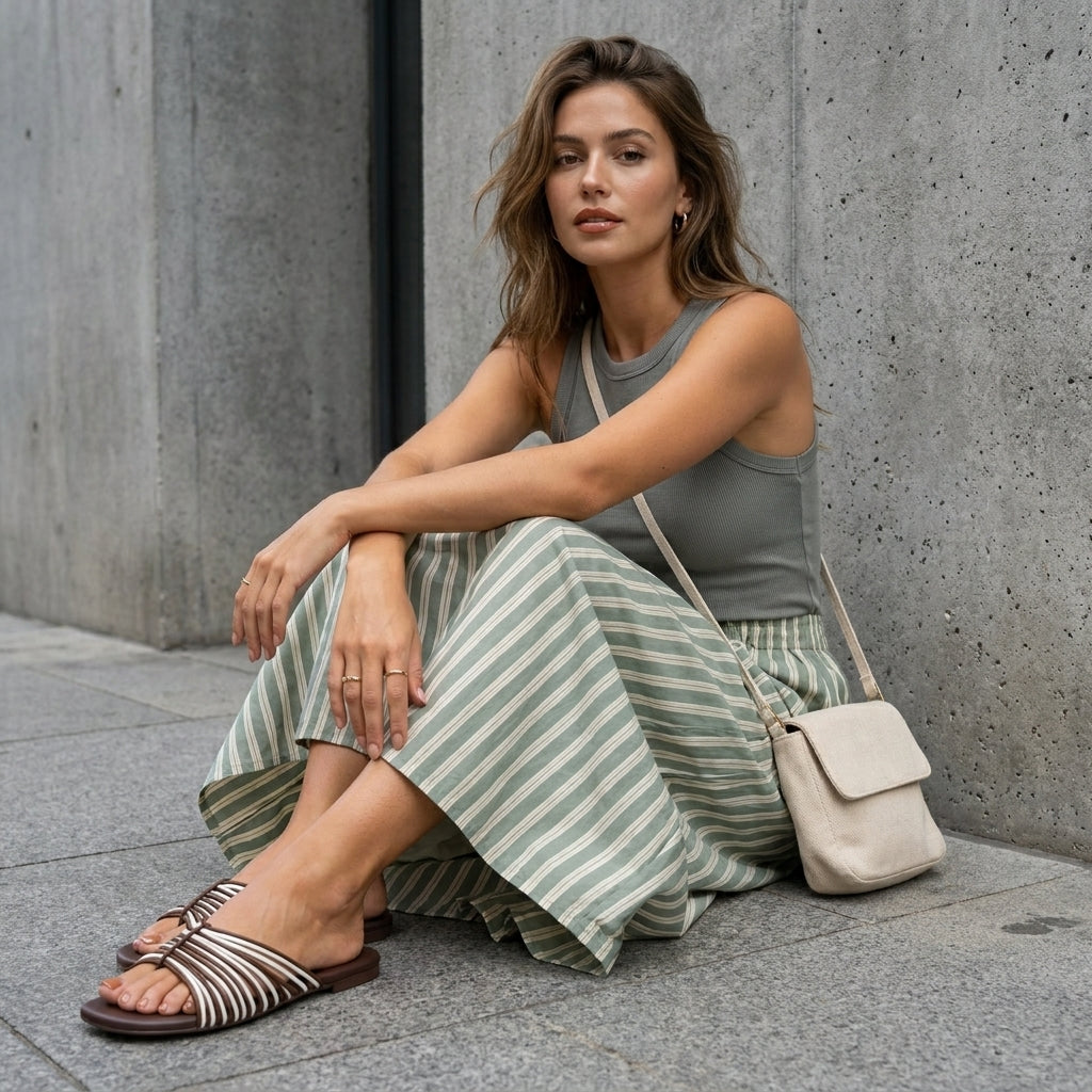 Lanky Strappy Sandals - view 18
