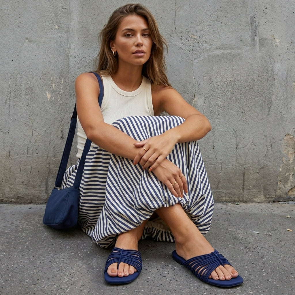 Lanky Strappy Sandals - view 48