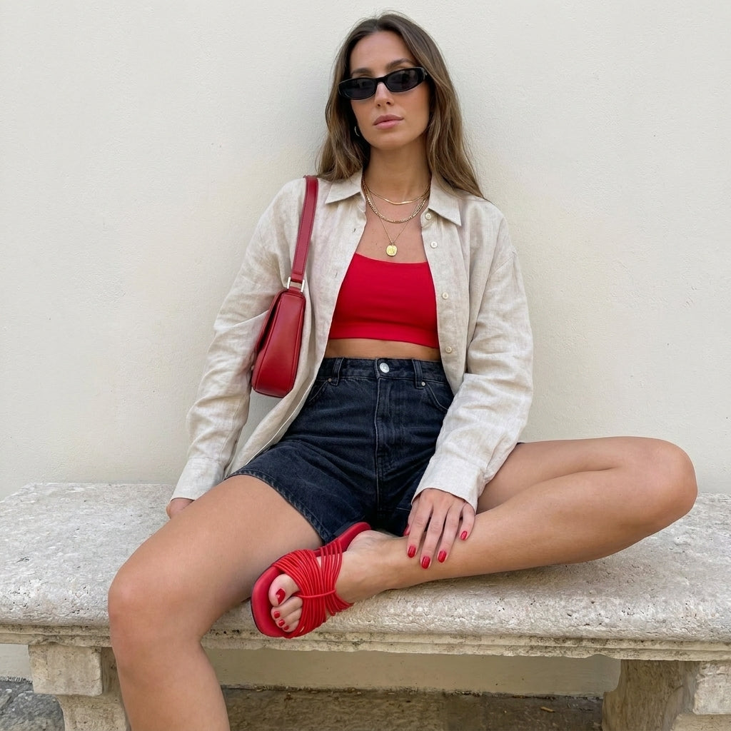 Lanky Strappy Sandals - view 57