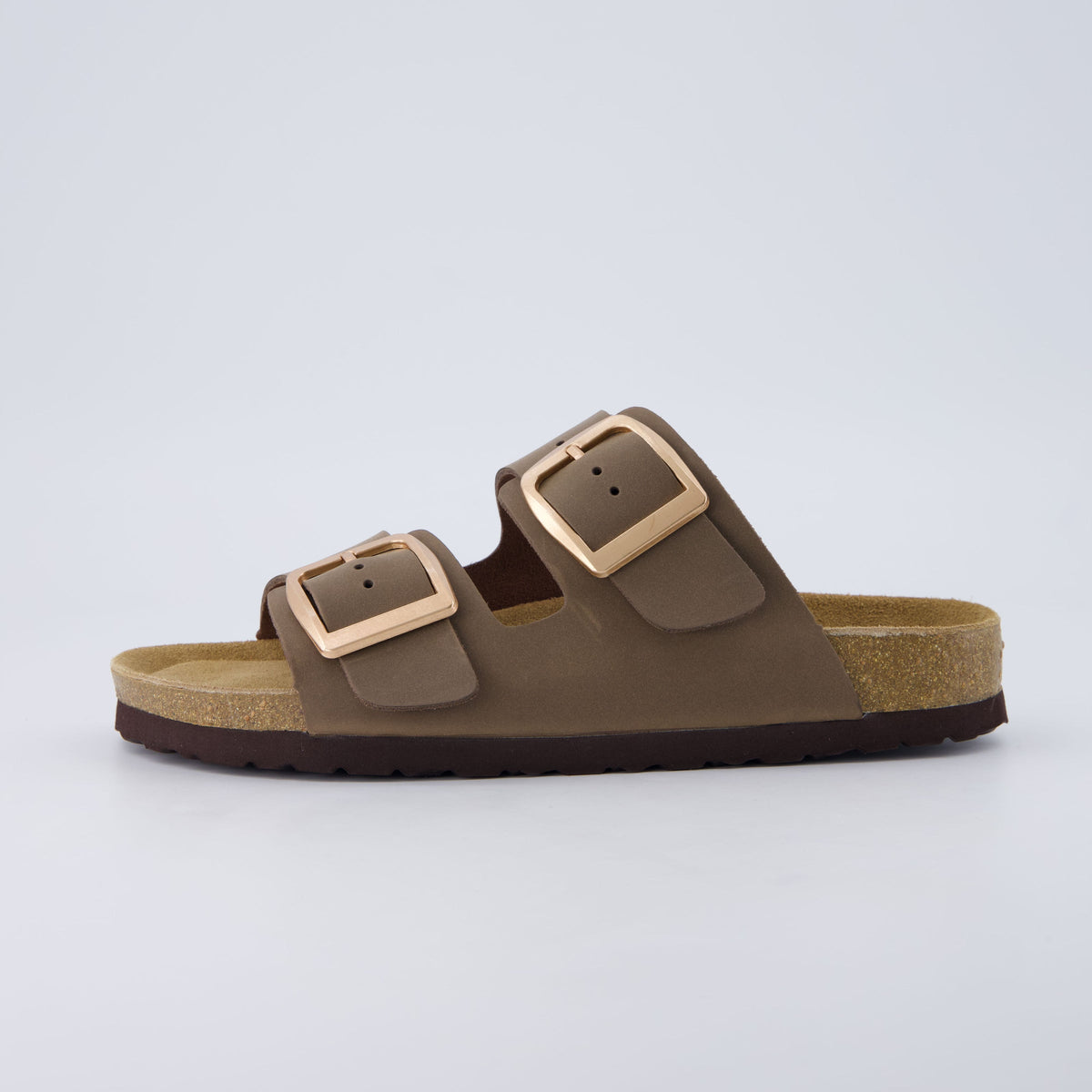Laz Genuine Suede Slides - view 11