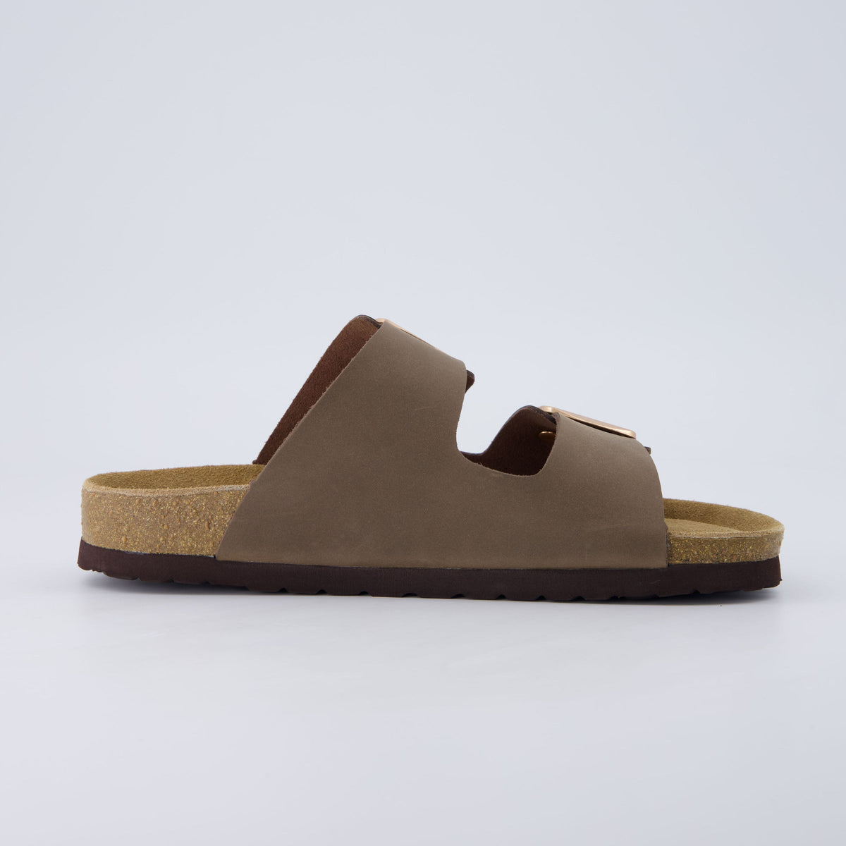 Laz Genuine Suede Slides - view 14