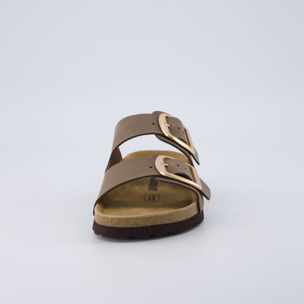 Laz Genuine Suede Slides - view 13