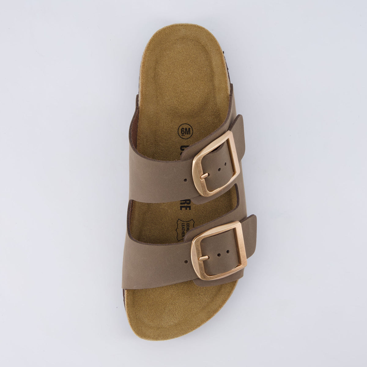 Laz Genuine Suede Slides - view 16