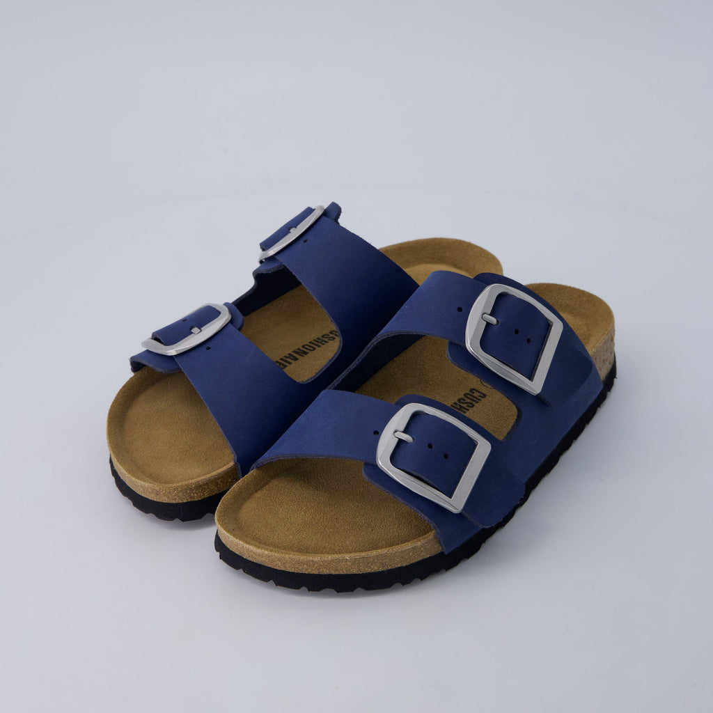 Laz Genuine Suede Slides - view 50