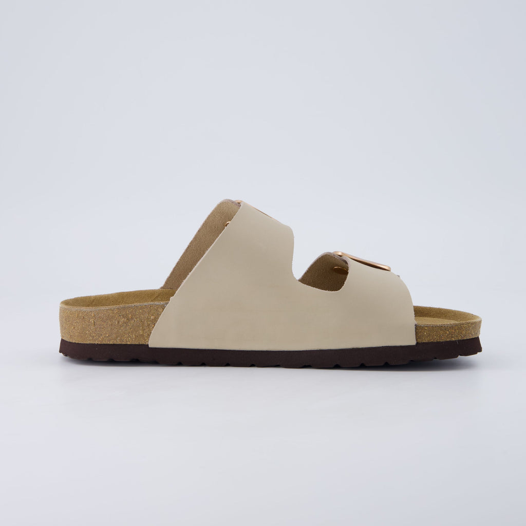 Laz Genuine Suede Slides - view 5