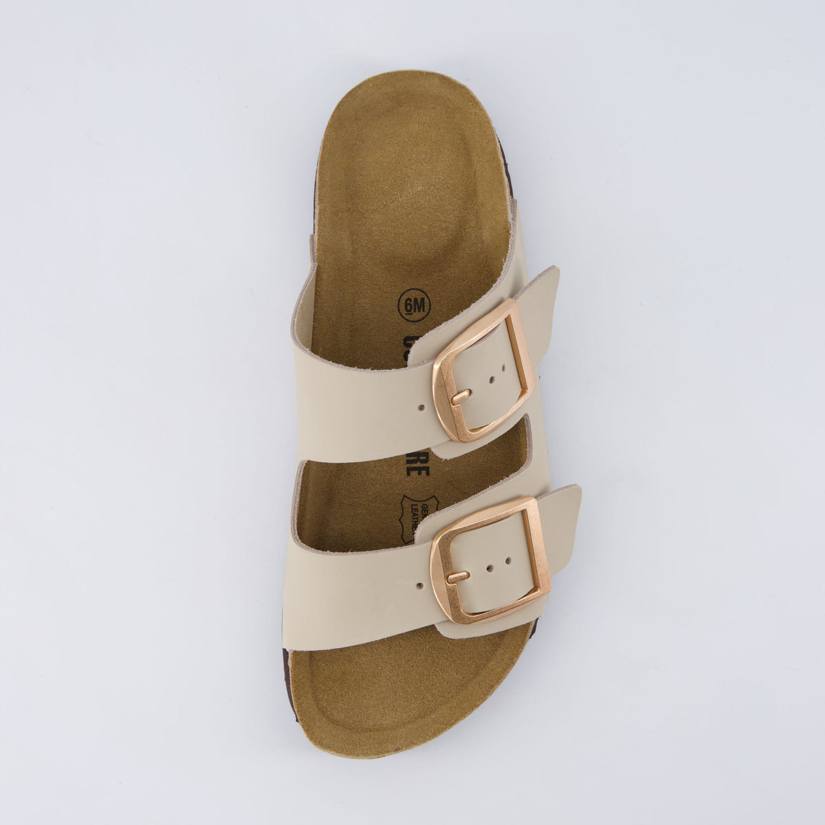 Laz Genuine Suede Slides - view 7
