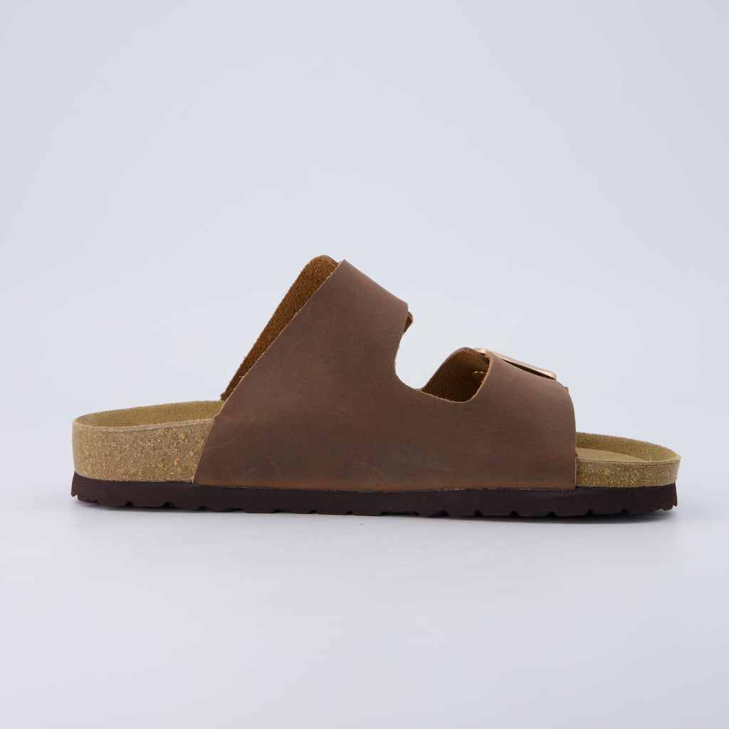 Laz Genuine Suede Slides - view 54
