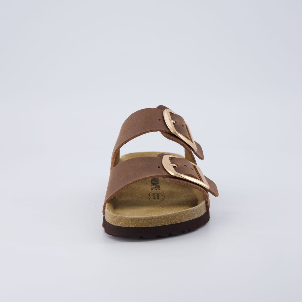 Laz Genuine Suede Slides - view 53