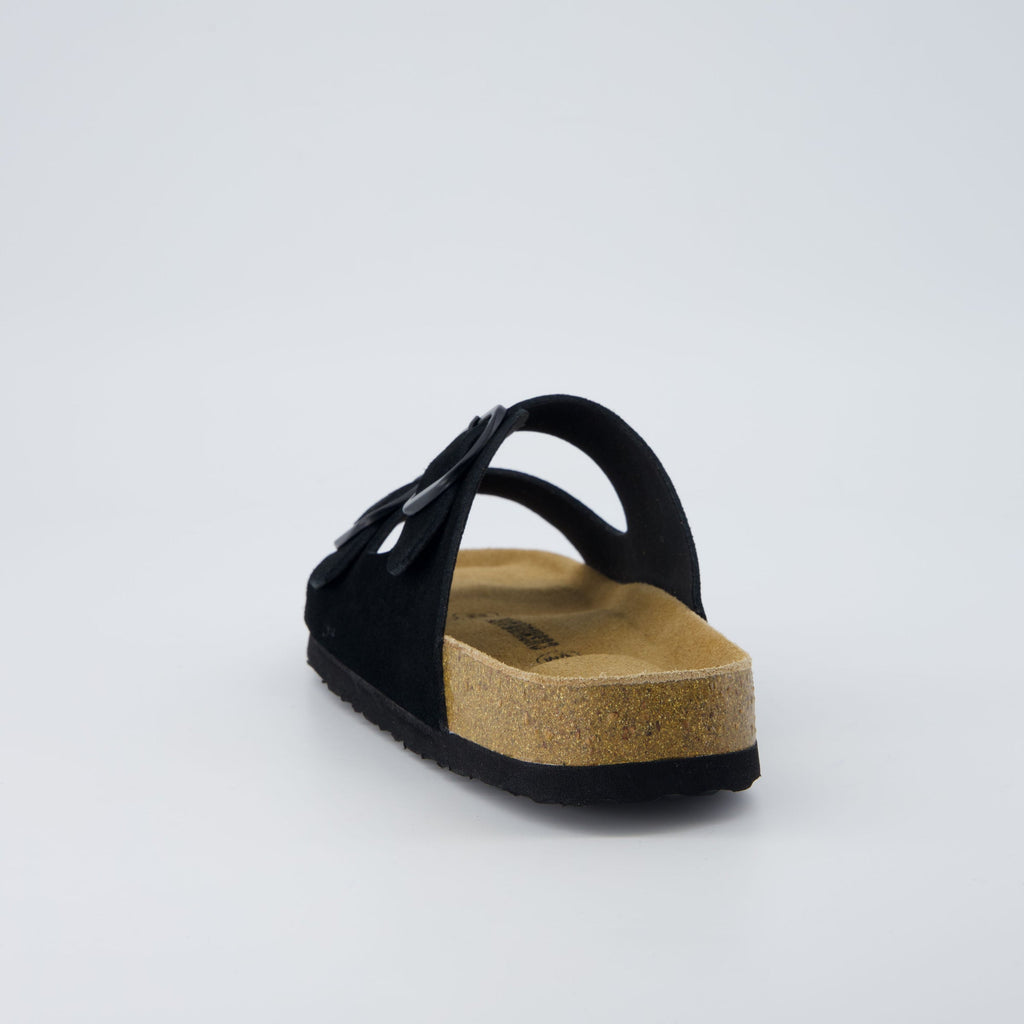 Logo Leather Sandal - view 4