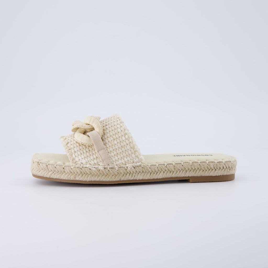 Lucia Raffia Sandals - view 2
