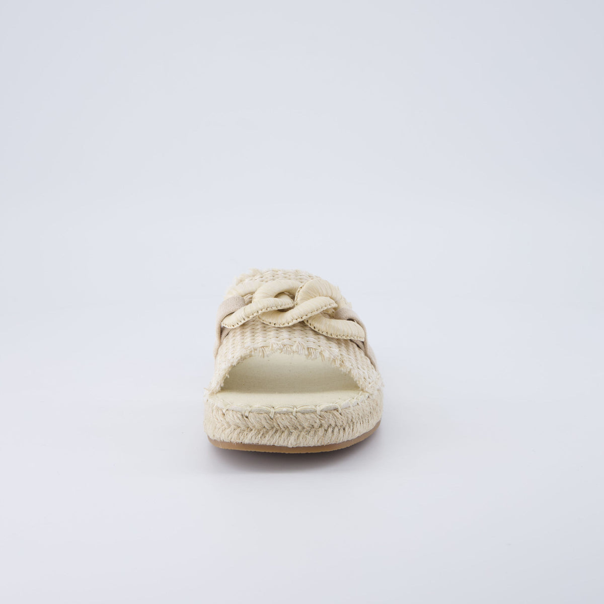 Lucia Raffia Sandals - view 4