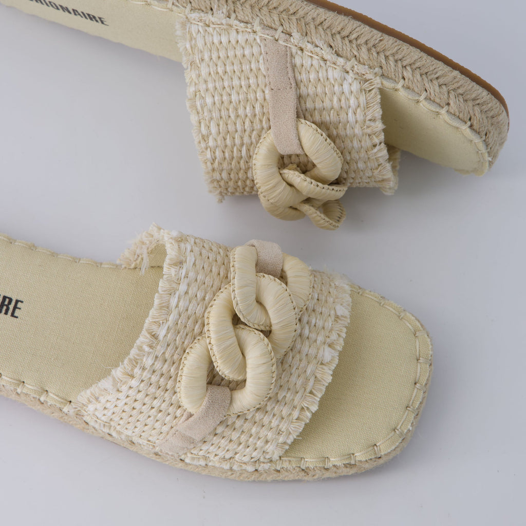 Lucia Raffia Sandals - view 9