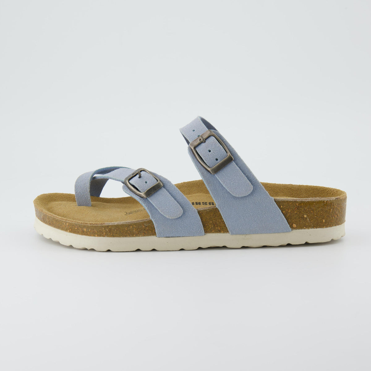 Luna Cork Footbed Sandal Suedes - view 28