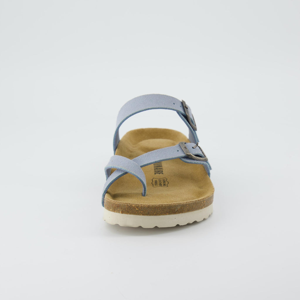 Luna Cork Footbed Sandal Suedes - view 30