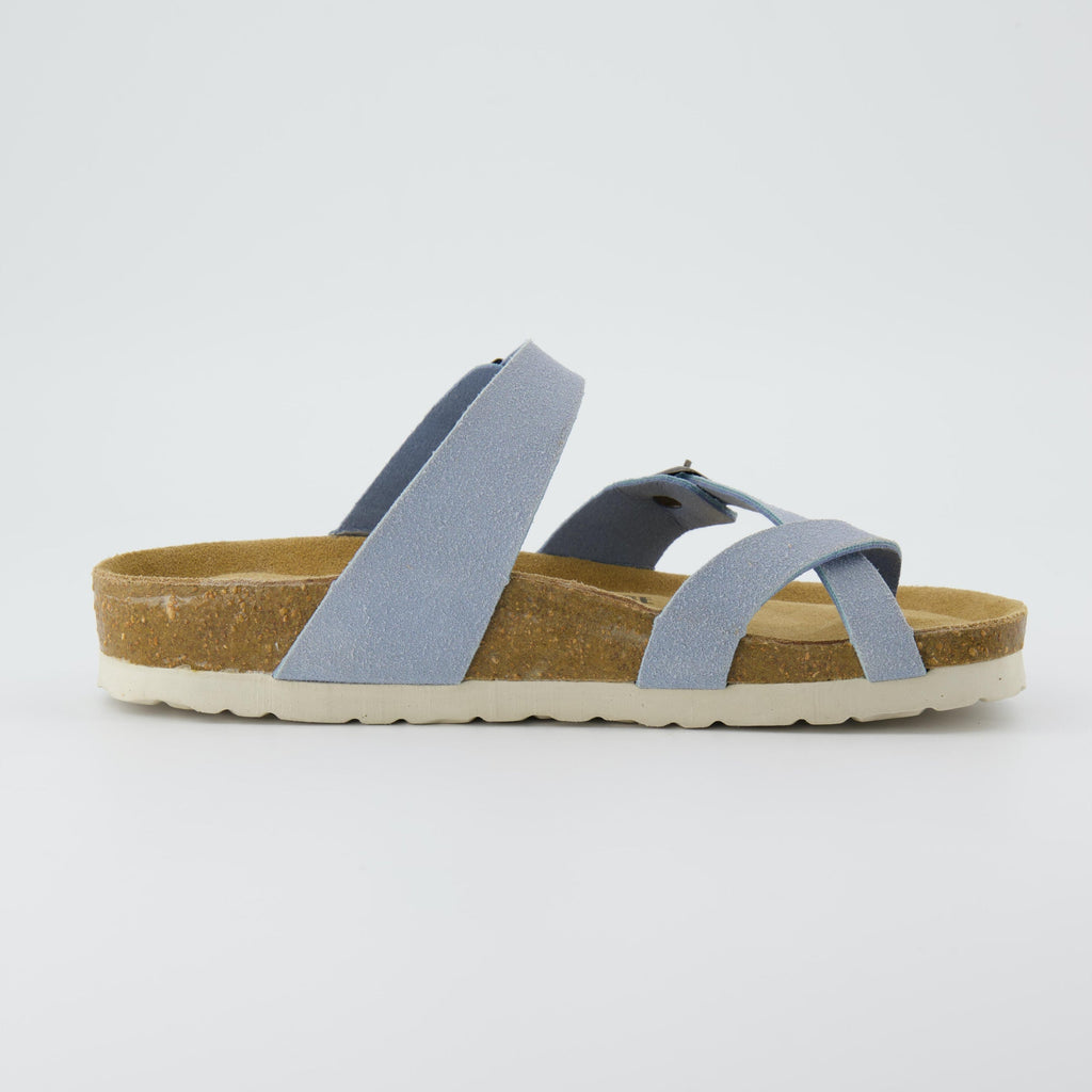 Luna Cork Footbed Sandal Suedes - view 31