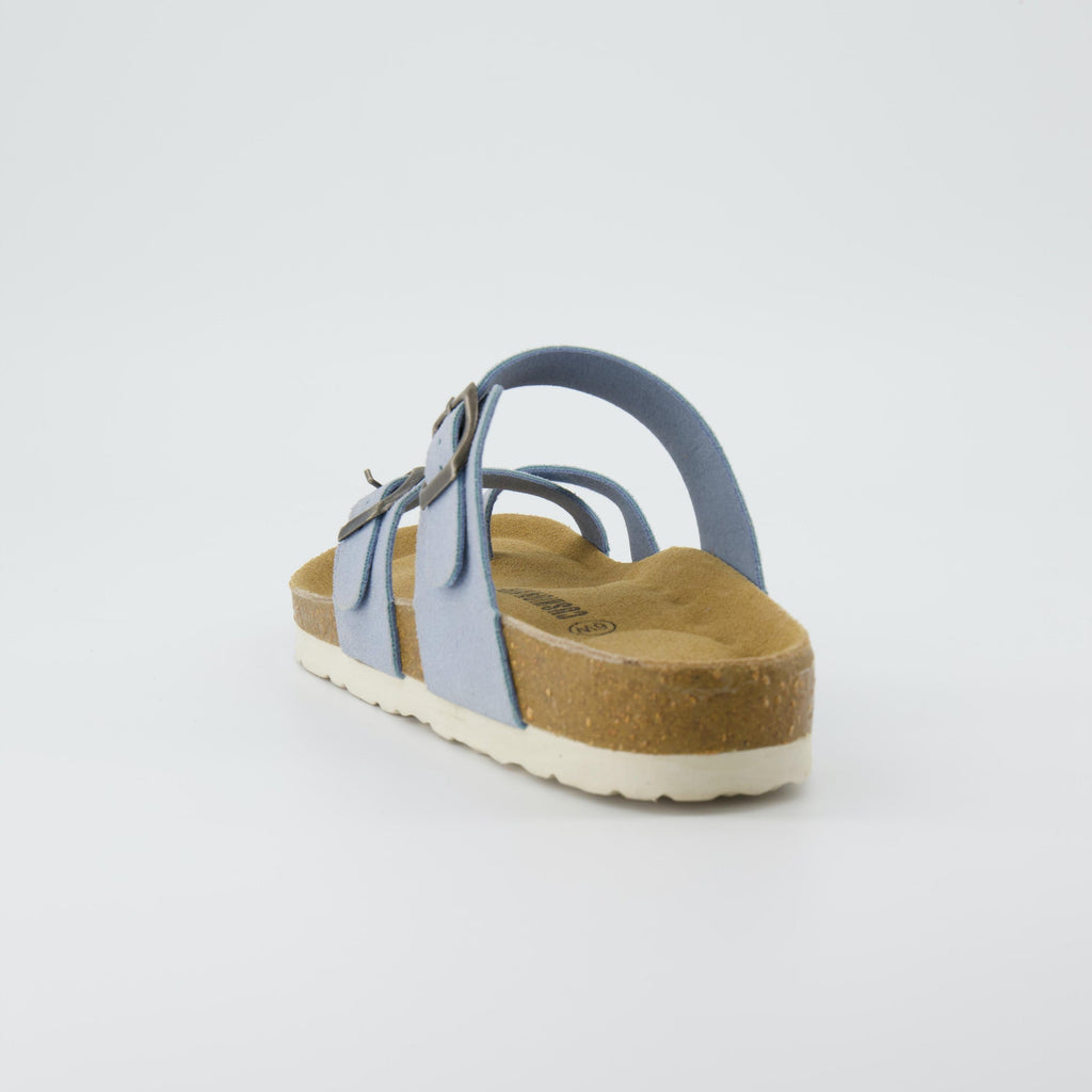 Luna Cork Footbed Sandal Suedes - view 32