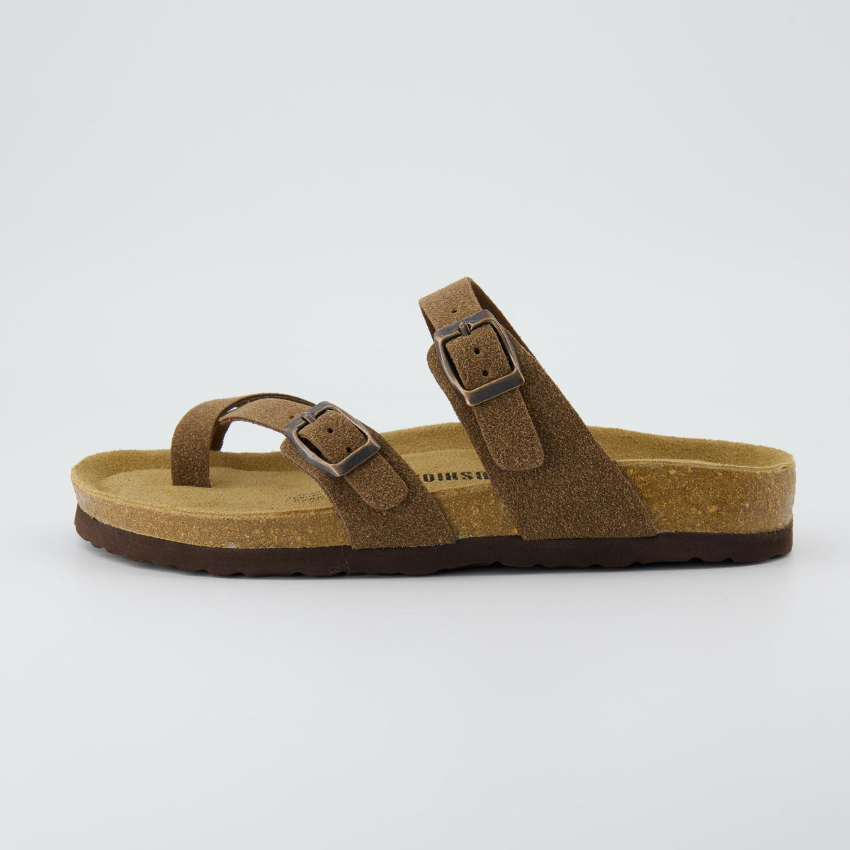 Luna Cork Footbed Sandal Suedes - view 1
