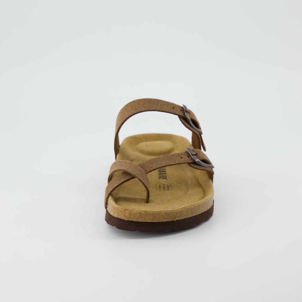 Luna Cork Footbed Sandal Suedes - view 3