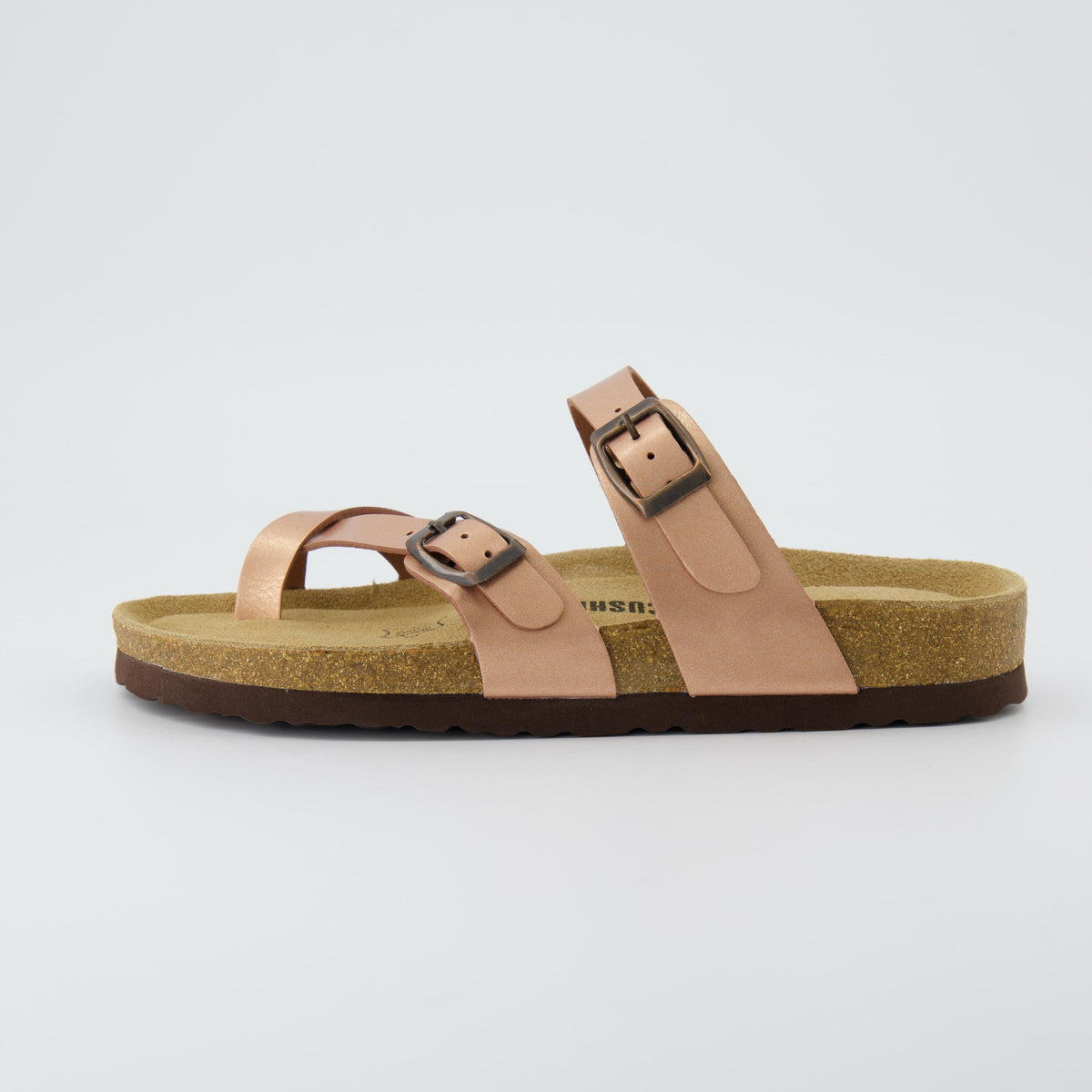 Luna Cork Footbed Sandal Metallics - view 1