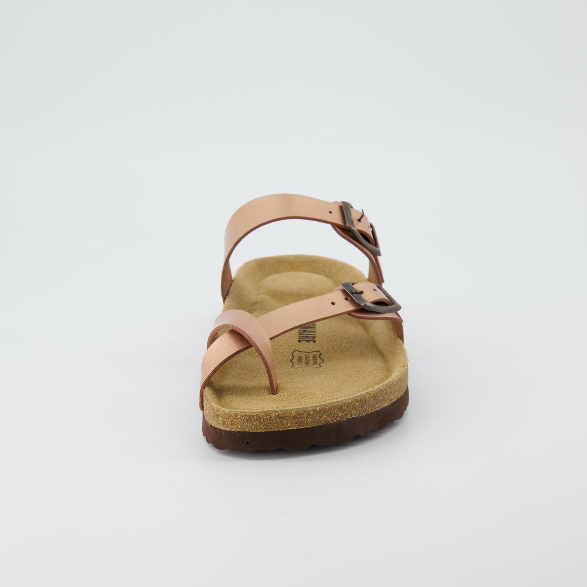 Luna Cork Footbed Sandal Metallics - view 3