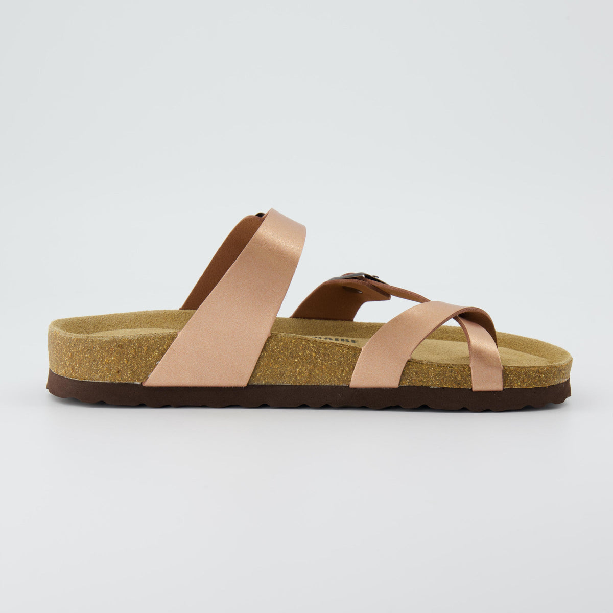 Luna Cork Footbed Sandal Metallics - view 4