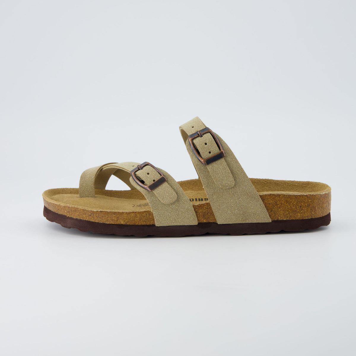 Luna Cork Footbed Sandal Suedes - view 7