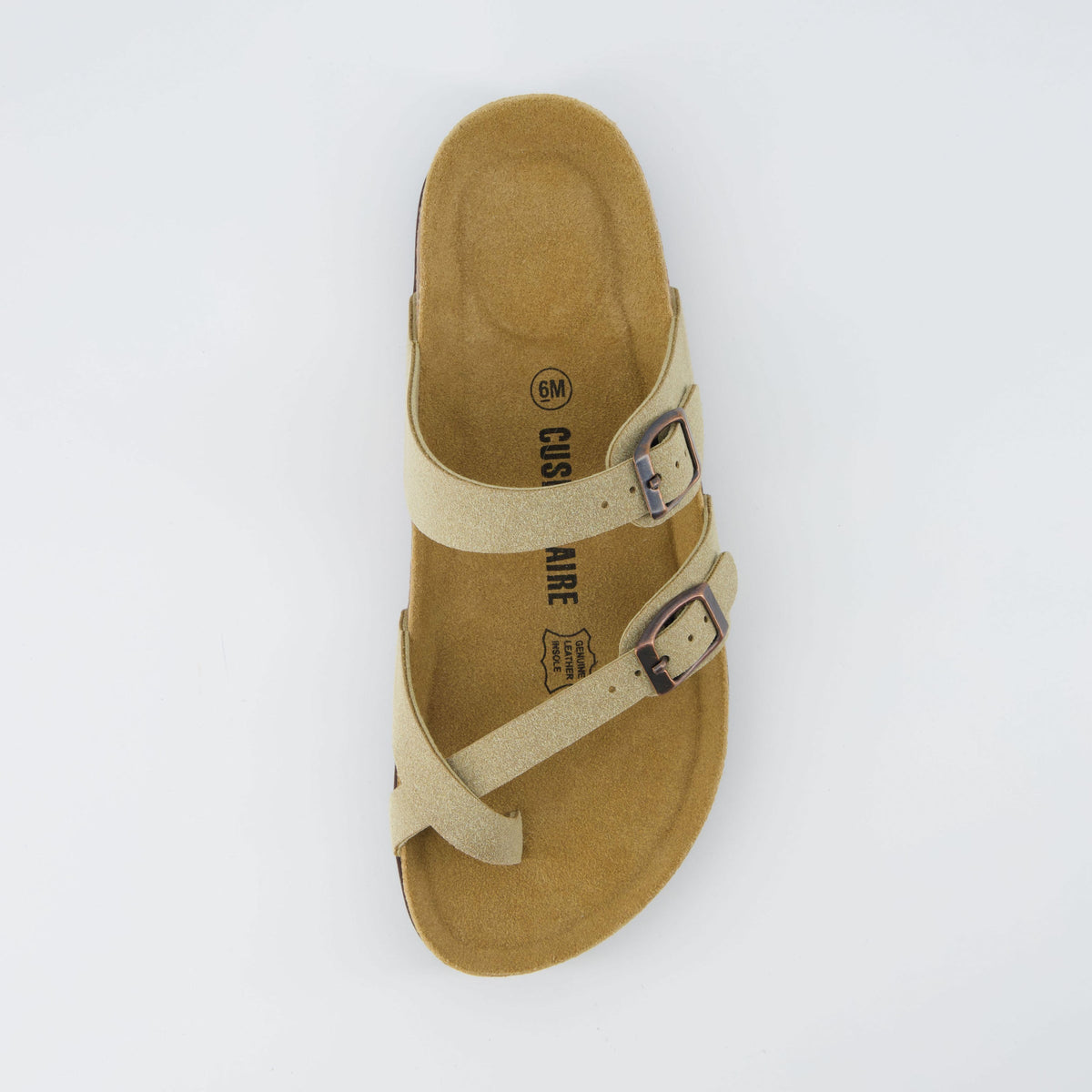 Luna Cork Footbed Sandal Suedes - view 12