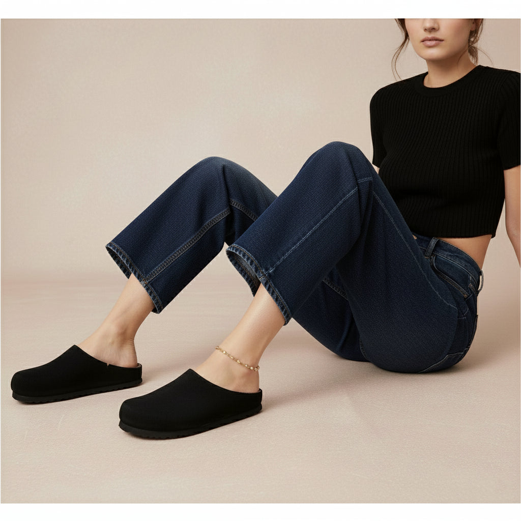 Lute Suede Clogs - view 7