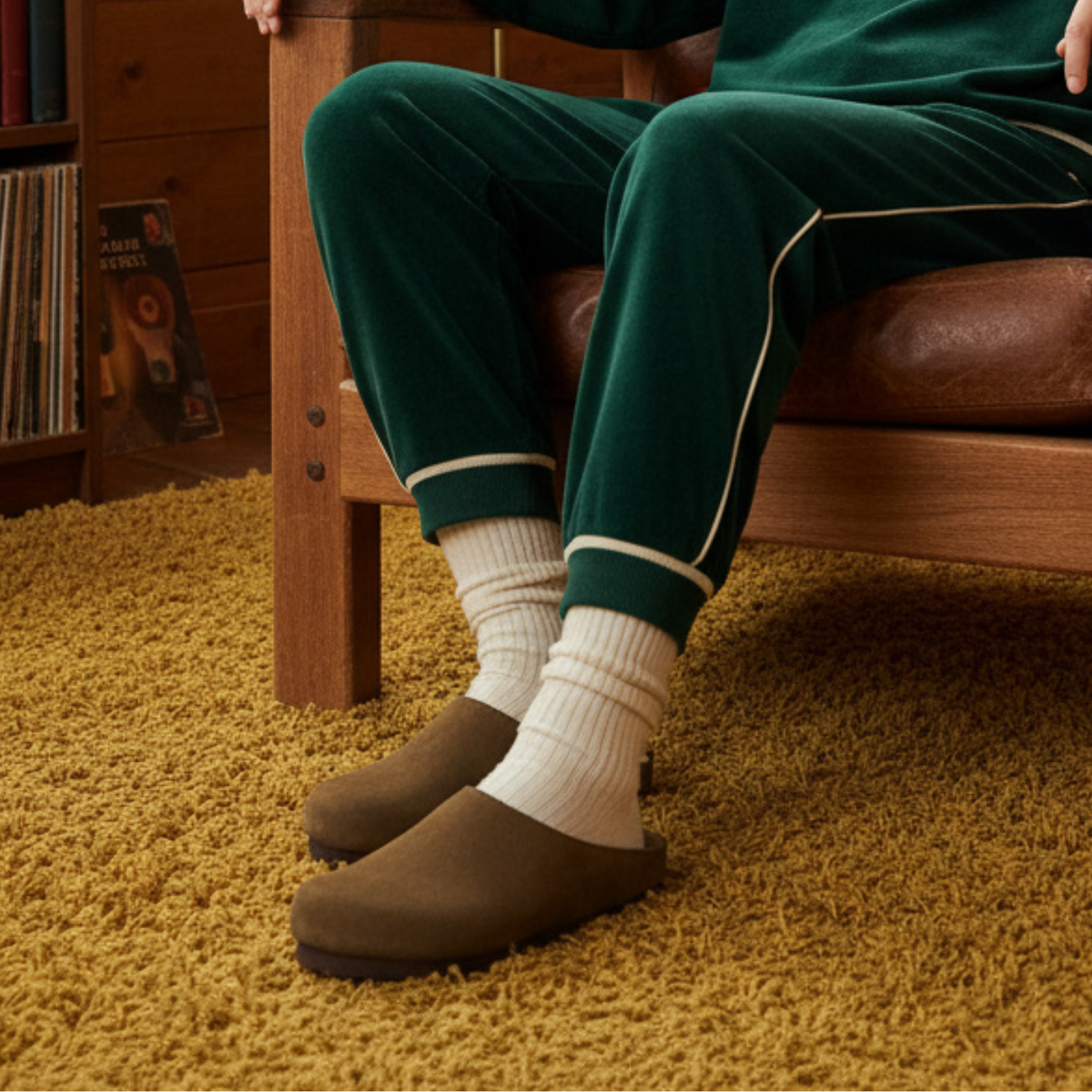 Lute Suede Clogs - view 19