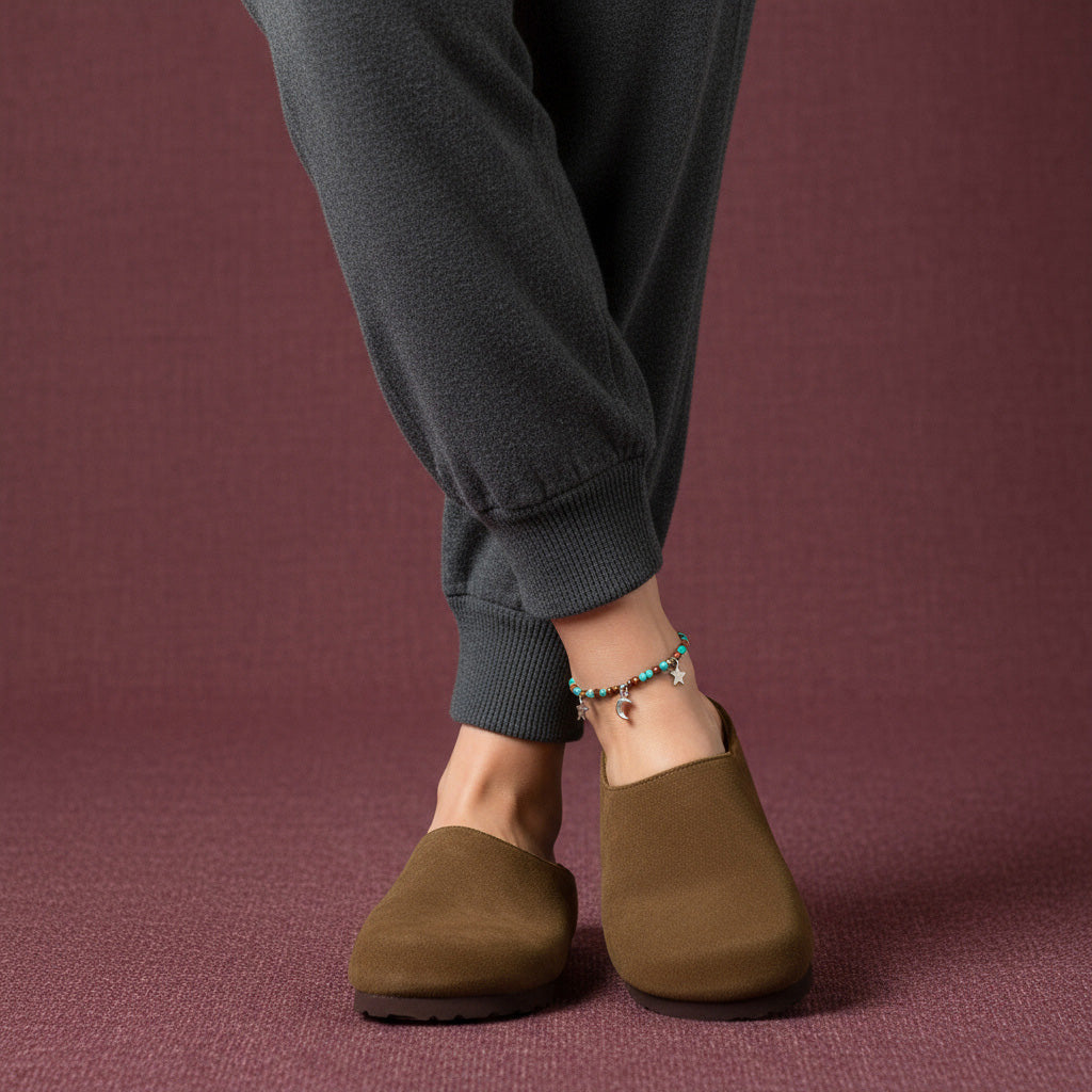 Lute Suede Clogs - view 18