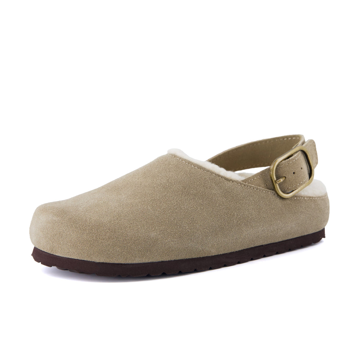 Luz Suede Clogs - view 2