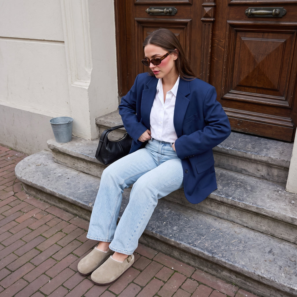 Luz Suede Clogs - view 7