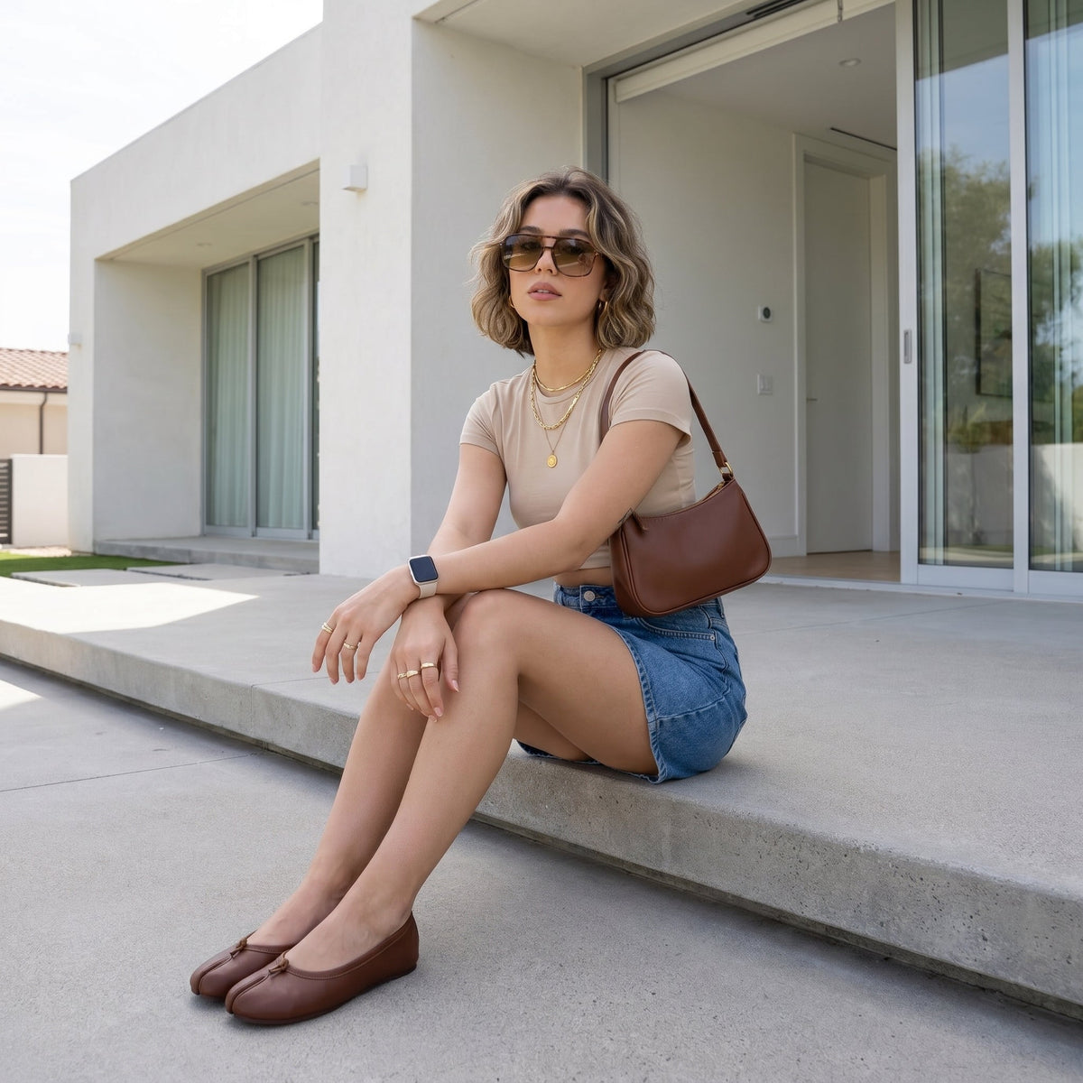 Maki Split-toe Flats - view 43