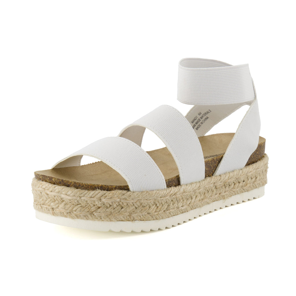 Mandy Stretch Platform Sandal - view 2