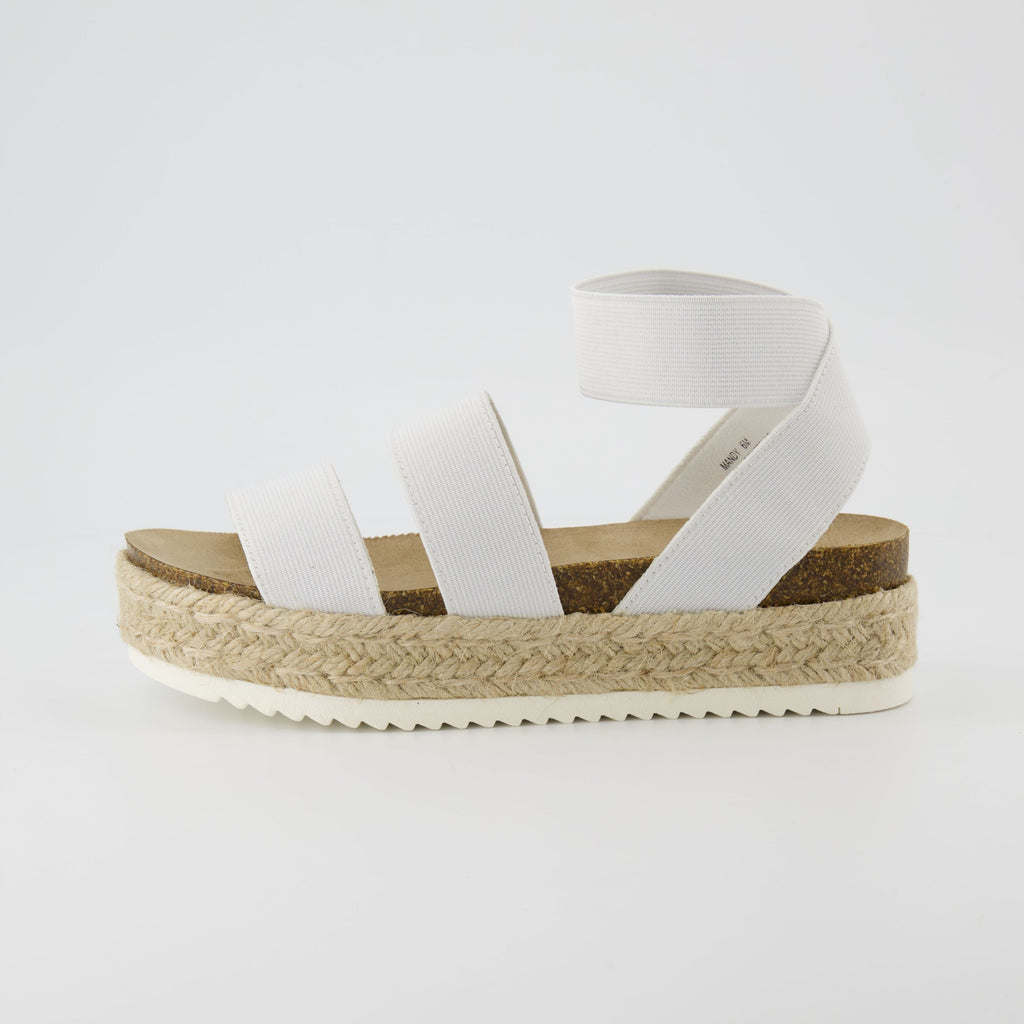 Mandy Stretch Platform Sandal - view 1