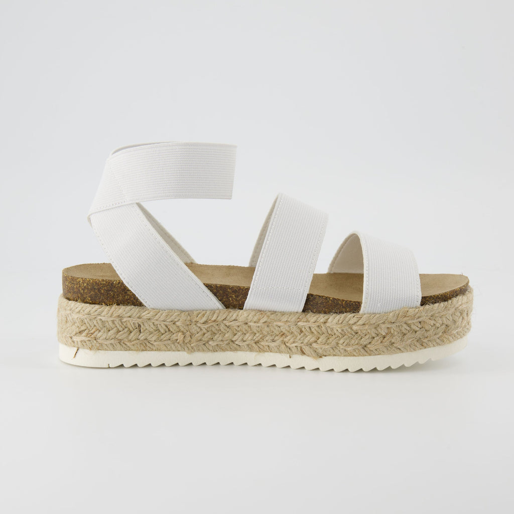 Mandy Stretch Platform Sandal - view 4