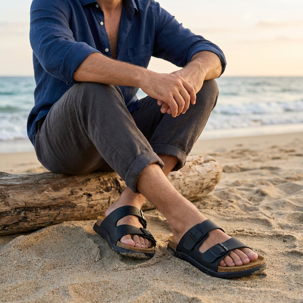 Mars Double Buckle Sandals - view 9