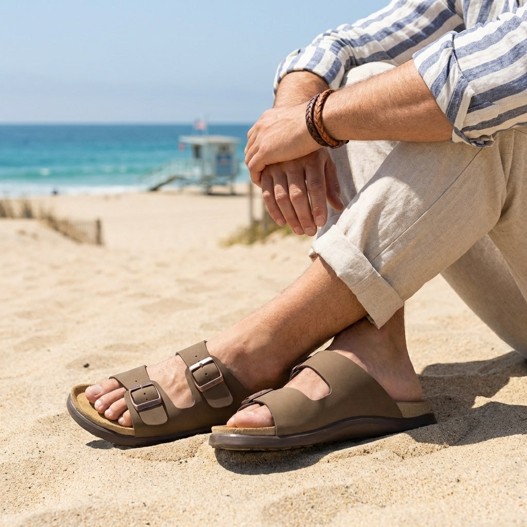 Mars Double Buckle Sandals - view 26