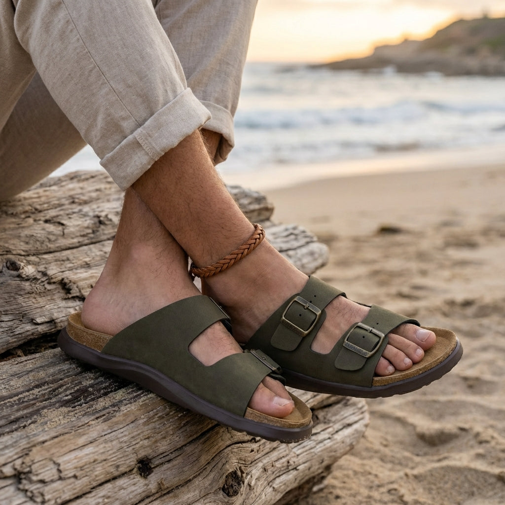 Mars Double Buckle Sandals - view 34