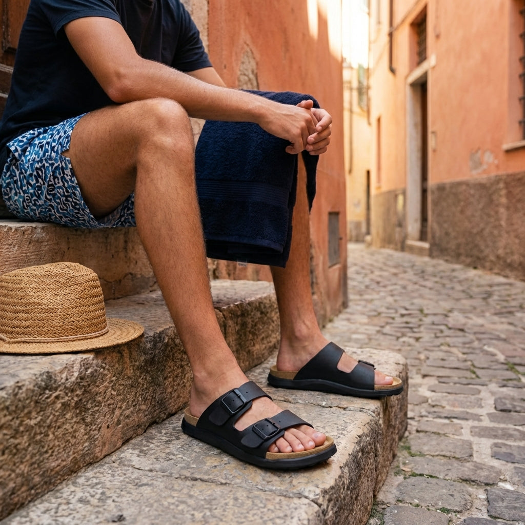 Mars Double Buckle Sandals - view 43