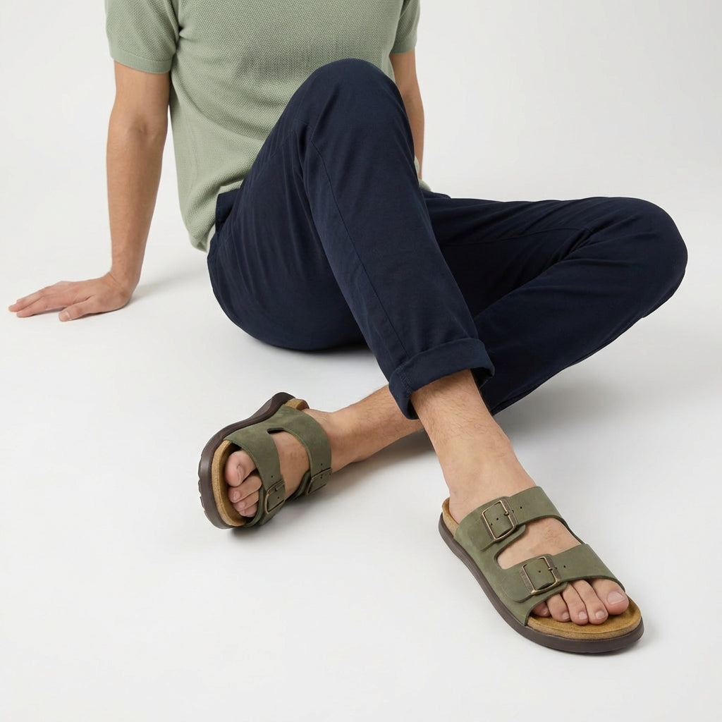 Mars Double Buckle Sandals - view 11