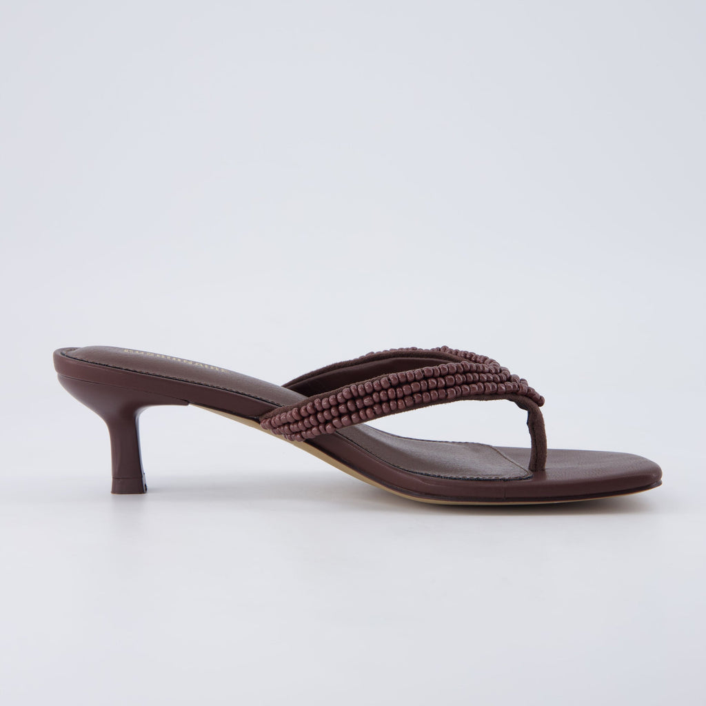 Mila Beaded Kitten Heels - view 26