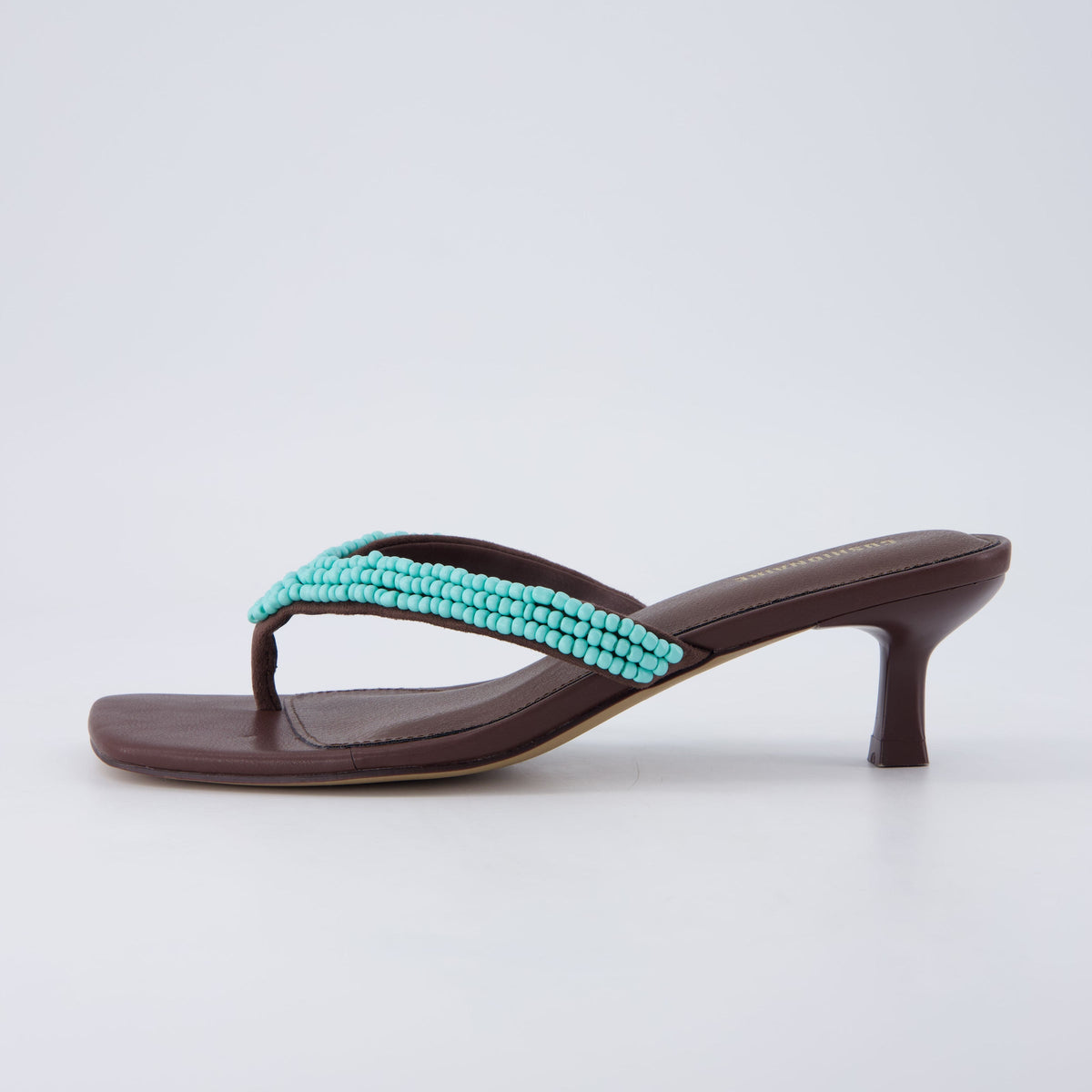 Mila Beaded Kitten Heels - view 2