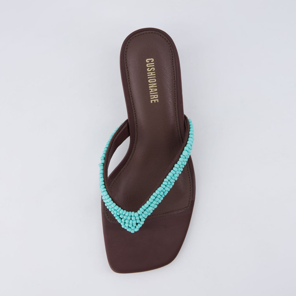 Mila Beaded Kitten Heels - view 7